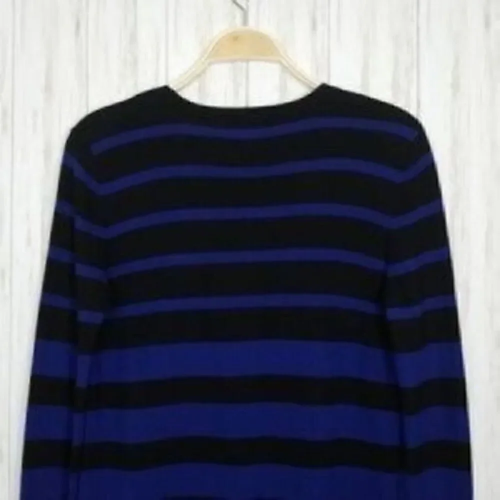 Michael Kors Striped Sweater Fitted Sheath Dress